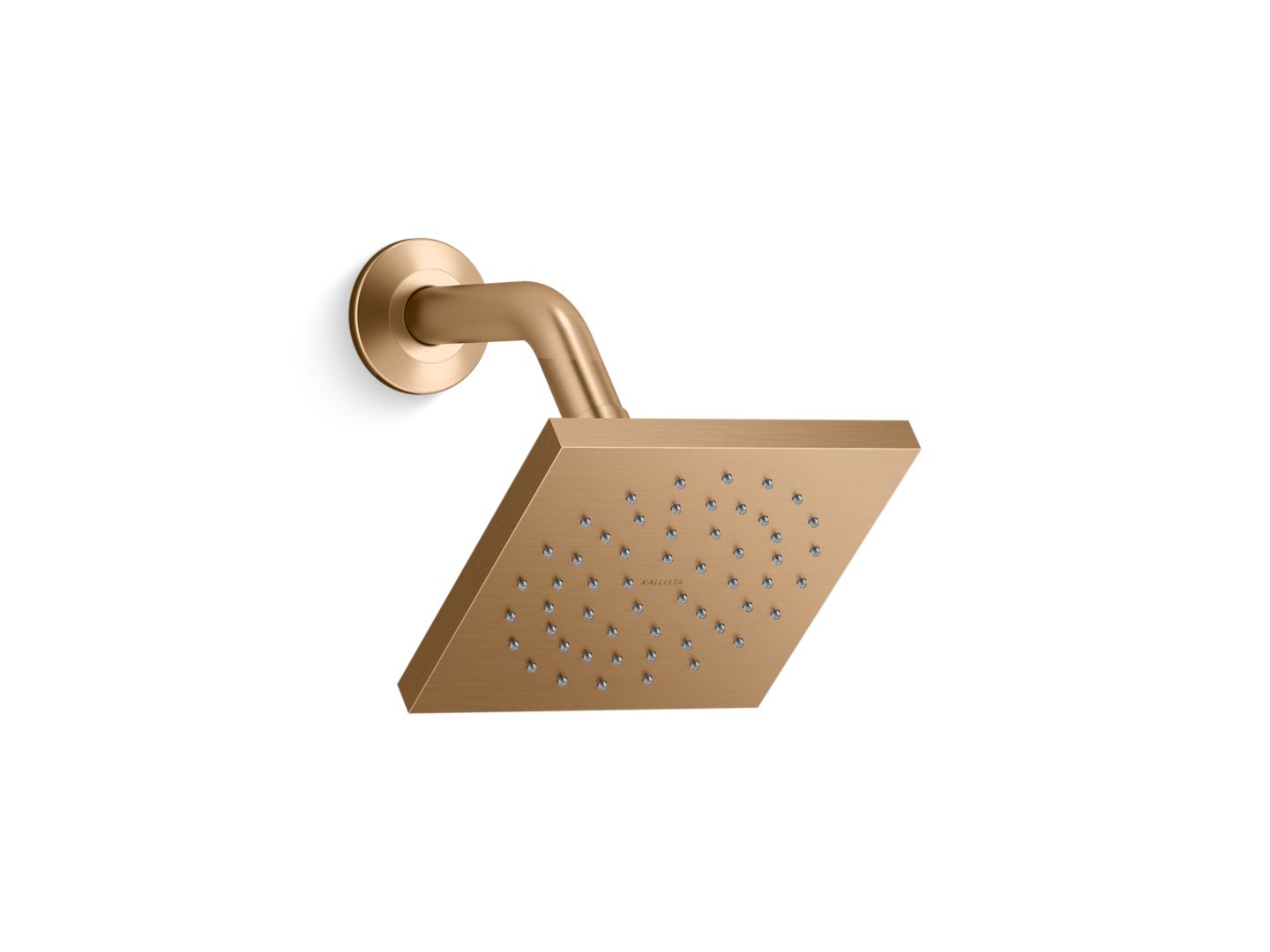 Modern Square Wall Mount Showerhead