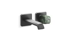 Bezel™ Wall Mount Single Control Sink Faucet, Guatemala Stone Handle