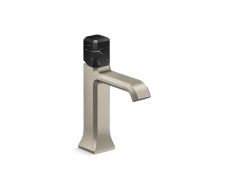 Bezel™ Single Control Sink Faucet, Nero Marquina Handle