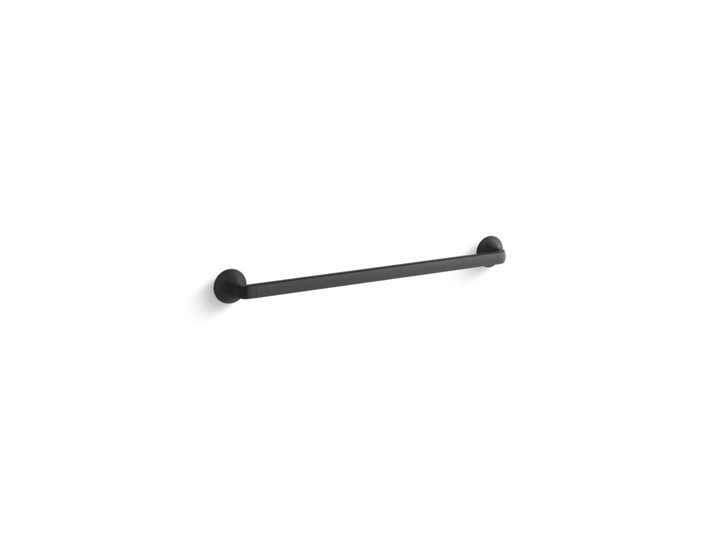 Transitional 18" Shower Door Towel Bar