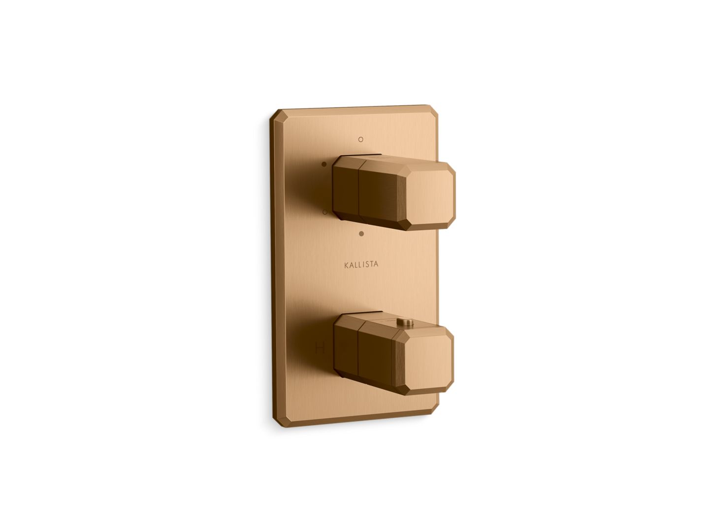 Bezel™ 3-Outlet Stacked Thermostatic Trim