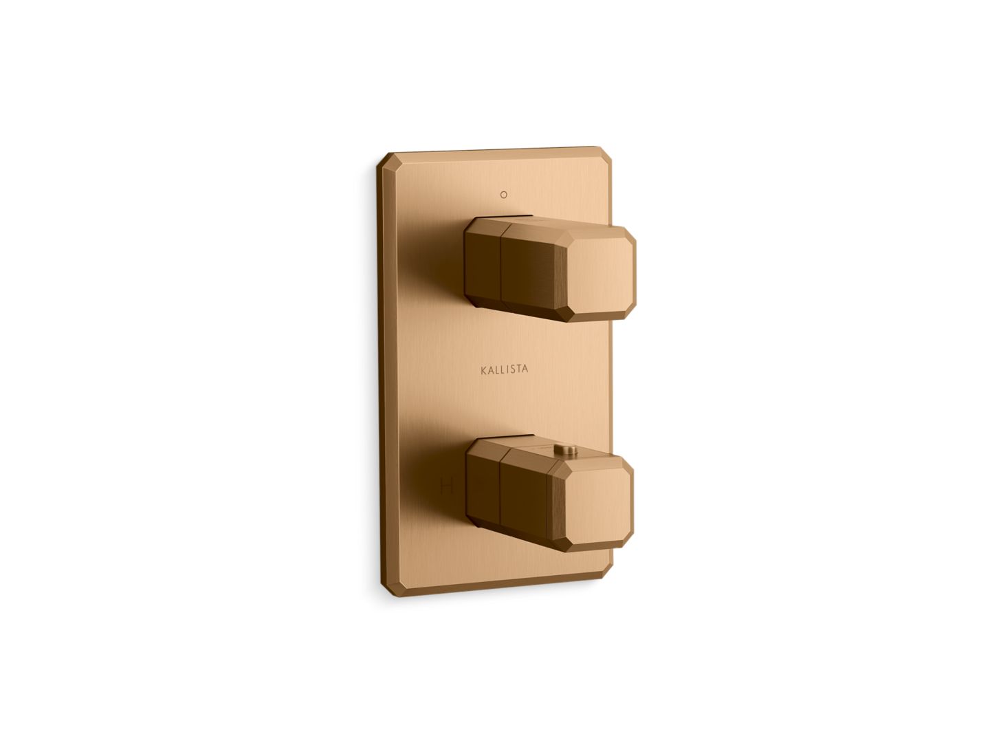 Bezel™ 1-Outlet Stacked Thermostatic Trim