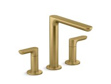 002® Deck-Mount Bath Faucet, Lever Handles