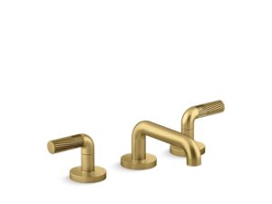 Sink faucet, low spout, Armory decorative handles