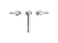 Widespread Sink Faucet, Lever Handles 2