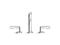 Widespread Sink Faucet, Lever Handles 0