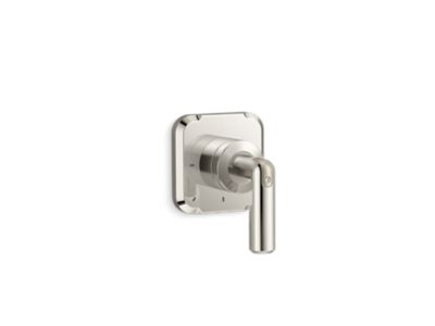 Volume control trim, lever handle