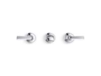 Wall-Mount Sink Faucet, Lever Handles 2