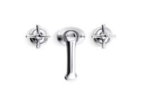 Sink Faucet, Noble Spout, Cross Handles 5