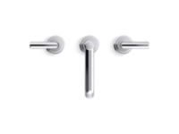 Sink Faucet, Tall Spout, Lever Handles 3