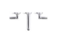 Wall-Mount Sink Faucet, Lever Handles 3