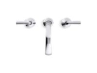 Sink Faucet, Arch Spout, Lever Handles 5