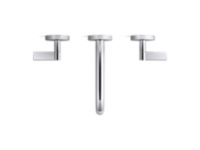 Wall-mount sink faucet, lever handles 2
