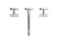 Wall-mount sink faucet, cross handles 2