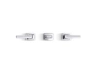 Wall-Mount Sink Faucet, Lever Handles 2