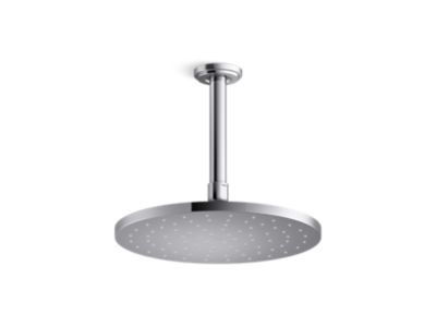 Air-Induction Medium Contemporary Rain Showerhead
