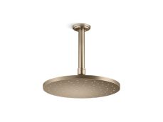 Foundations Air-Induction Medium Contemporary Rain Showerhead