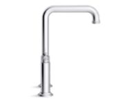 Deck-Mount Bridge Faucet, Tall Spout, Lever Handles 2 2
