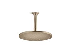 Foundations Air-Induction Medium Contemporary Rain Showerhead Eco