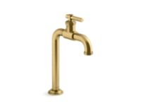 Gentleman's Bar Faucet, Tall Spout, Lever Handle 0 0