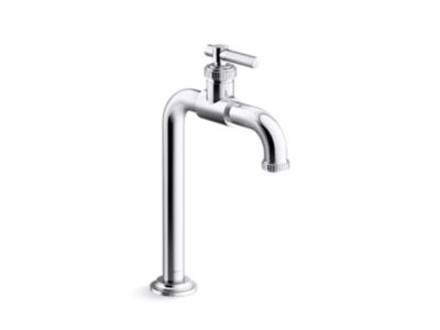 Gentleman's Bar Faucet, Tall Spout, Lever Handle