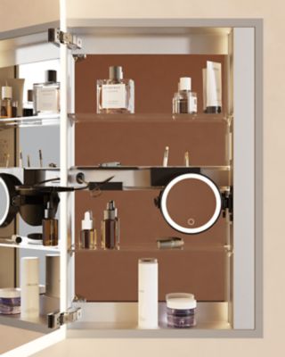 Lighted Adjustable Magnification Mirror Bathroom Accessories VT-SPOMM-L