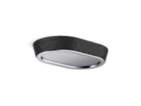Rain Showerhead, Black Argile™ band 0 0