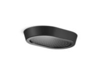 Rain Showerhead, Black Argile™ band 0 0