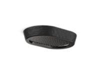 Rain Showerhead, Black Argile™ band 0 0