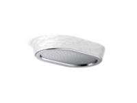 Rain Showerhead, White Argile™ band 0 0
