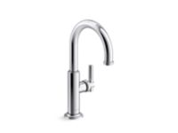 Bar Faucet, Arch Spout, Lever Handle 1 1