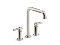 Swing Spout Widespread Faucet, Tall Spout, Lever Handles 0 0