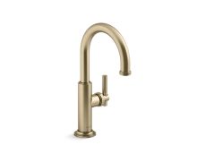 Central Park West® Bar Faucet, Arch Spout, Lever Handle