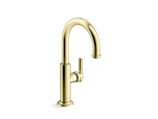 Central Park West® Bar Faucet, Arch Spout, Lever Handle