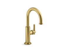 Central Park West® Bar Faucet, Arch Spout, Lever Handle