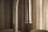 Pulldown Widespread Faucet, Arch Spout, Lever Handles 5 5
