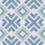 12" x 12" field in cross azul   (repeating pattern)