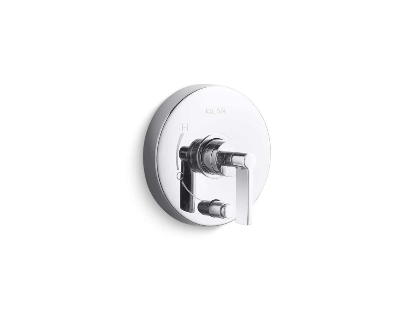 One Single Control Trim with Diverter, Lever Handle