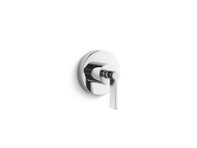 Volume control trim, lever handle