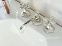 Sink Faucet, Low Spout Cross Handles 4