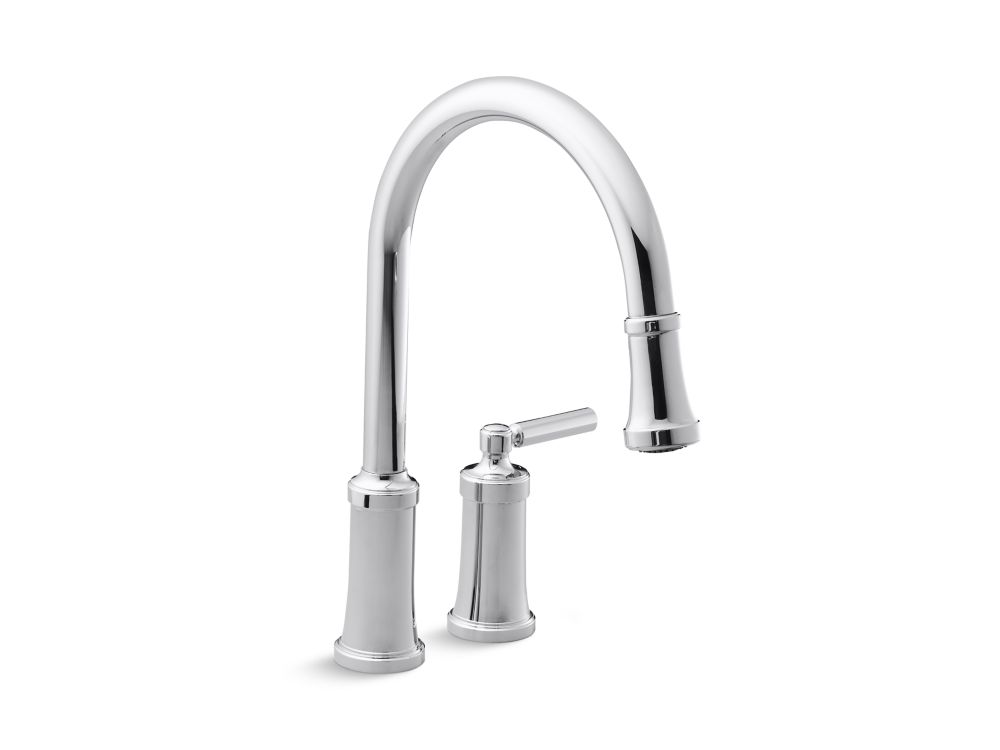 Quincy Pull-Down Kitchen Faucet, P25000-00, Kitchen Faucets, Kallista