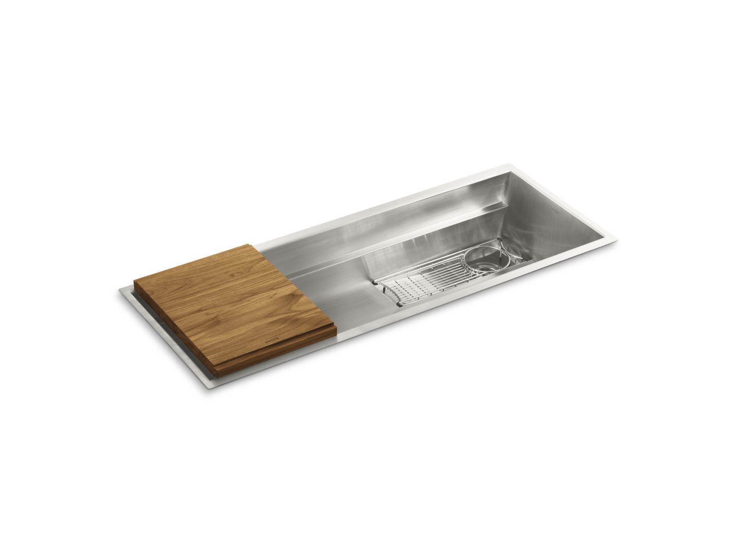 Multiere® 45" Stainless Steel Kitchen Sink with Standard Accessories