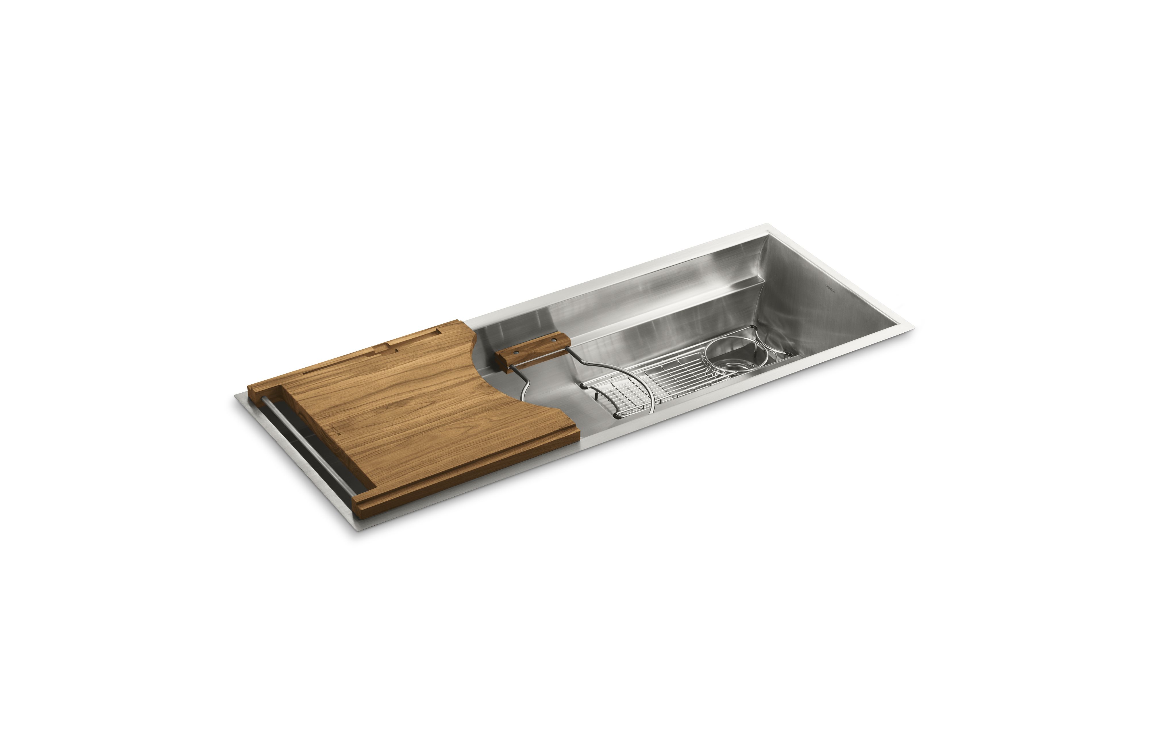 Multiere® — 45" Stainless Steel Kitchen Sink with Deluxe Accessories