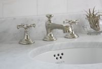 Sink Faucet, Traditional Spout, Cross Handles 3