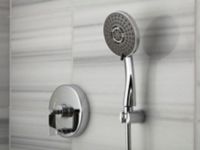Pressure balance trim with diverter, lever handle 2