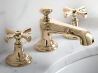 Sink Faucet, Traditional Spout, Cross Handles 7