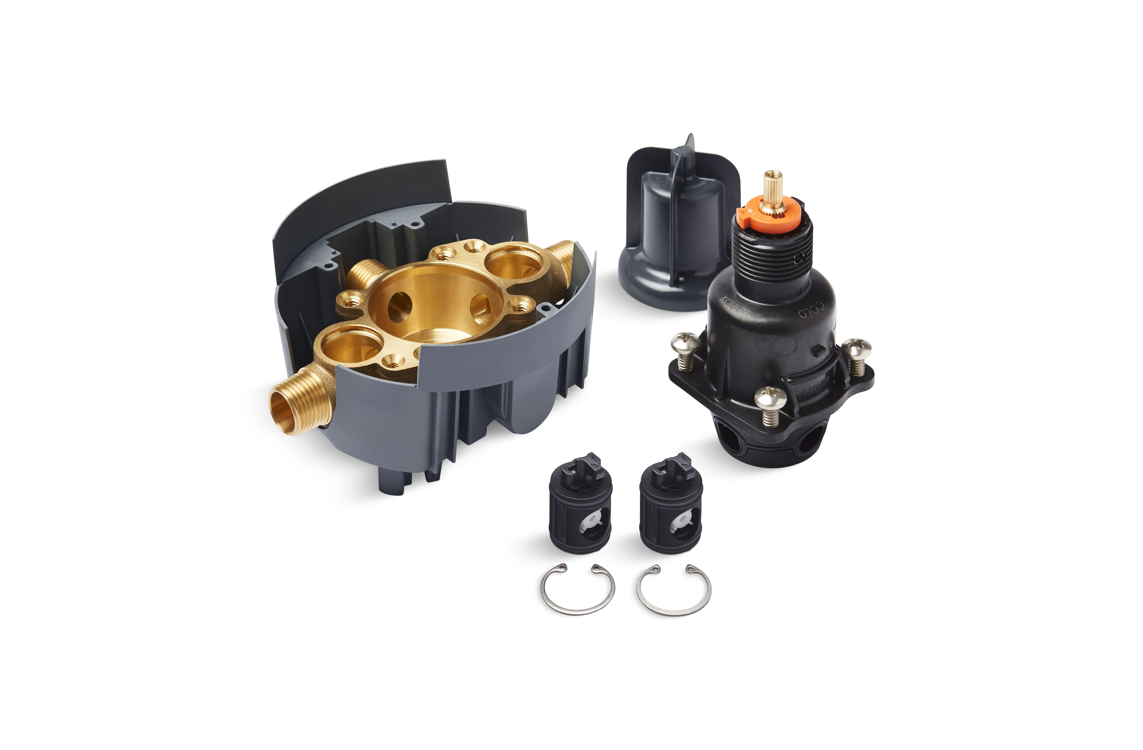 Foundations — Pressure Balance Rough-In Valve With Stops