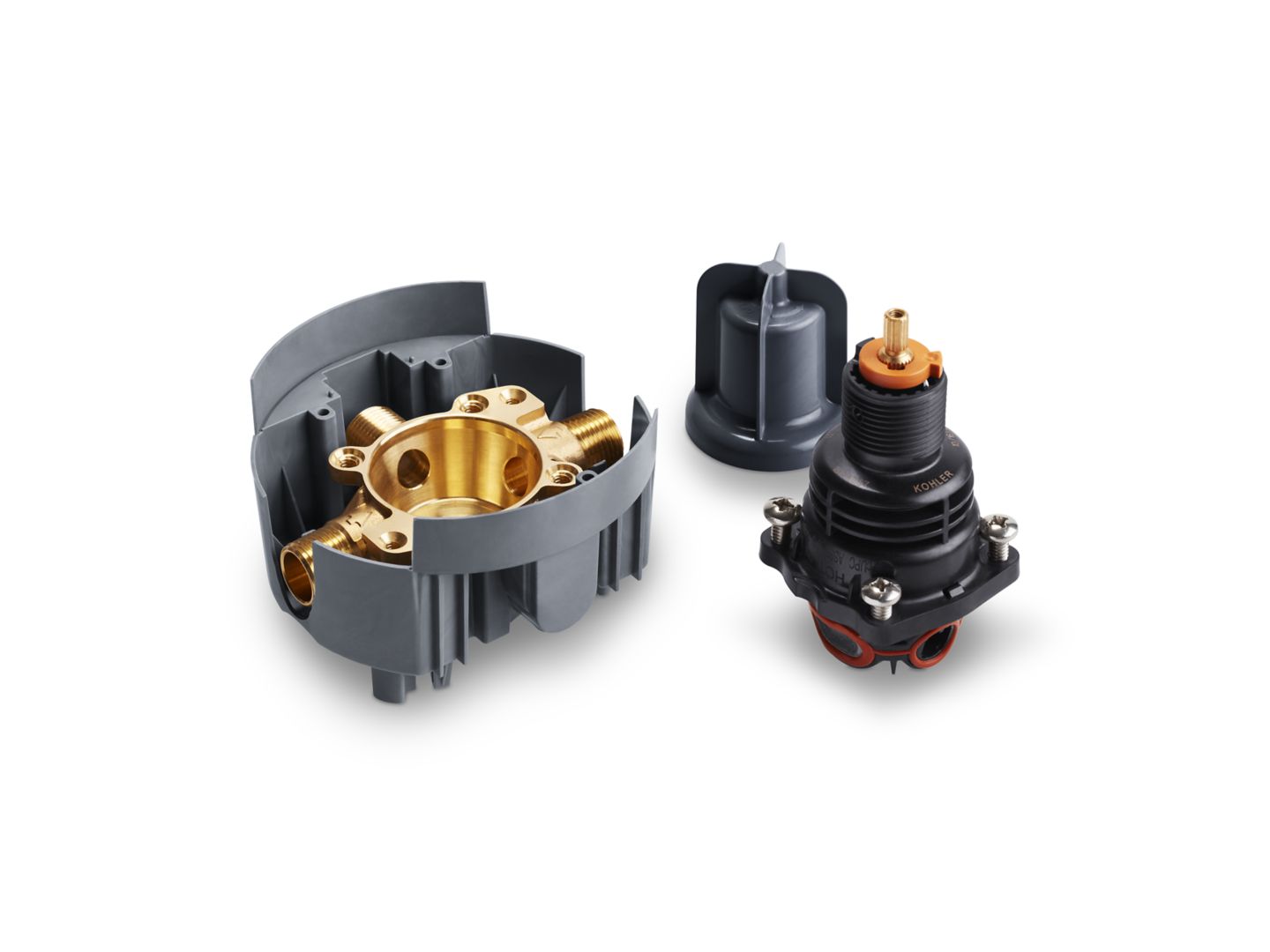 Foundations Thermostatic rough-in with integrated volume control