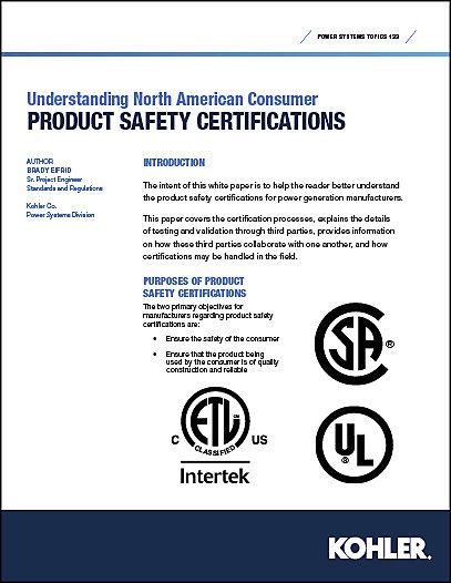 Understanding North American Consumer PRODUCT SAFETY CERTIFICATIONS