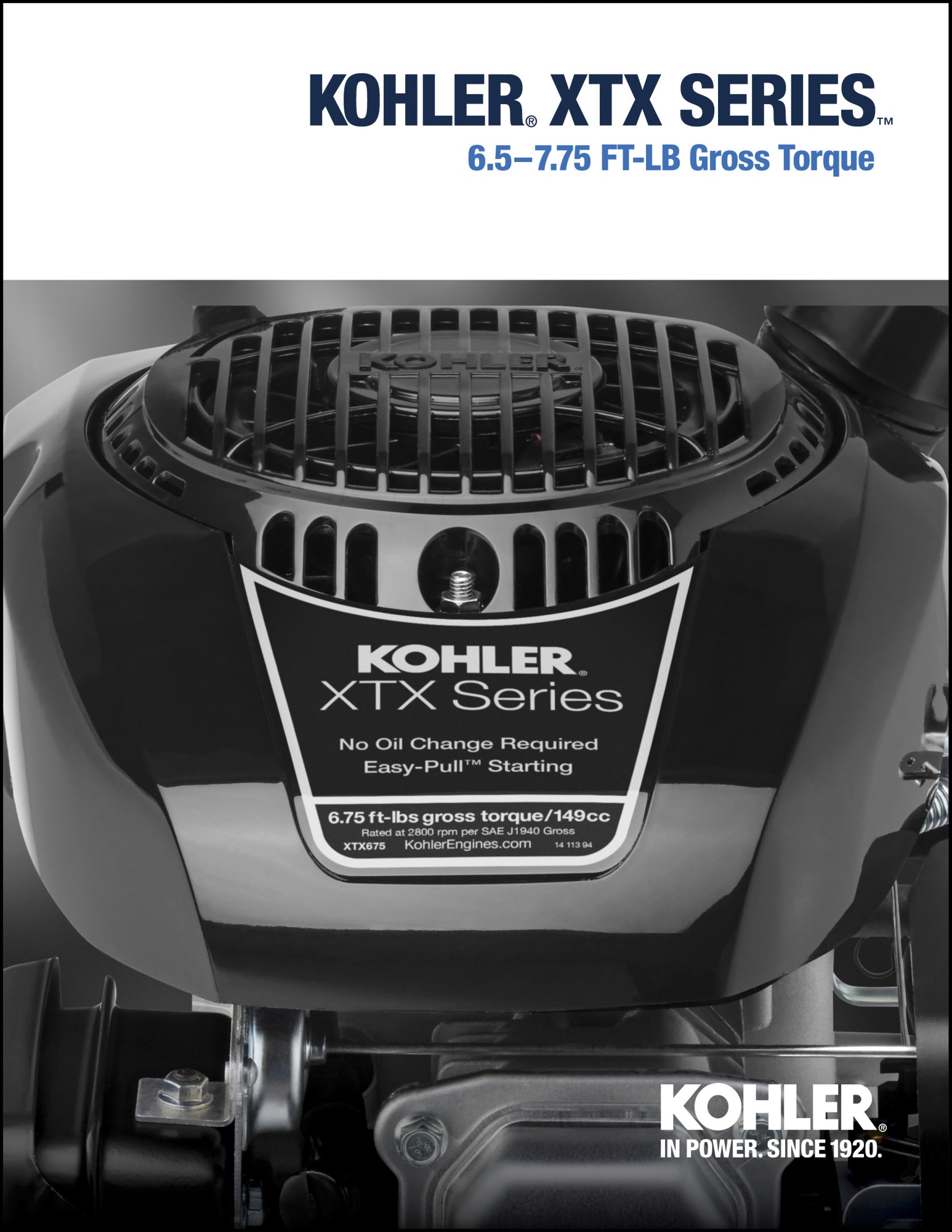 Literature and Brochures Kohler Engines